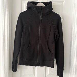 Lululemon Scuba Full-Zip Hoodie – Black | Size 6